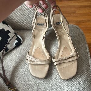 Stuart Weitzman Vintage Strappy Sandals